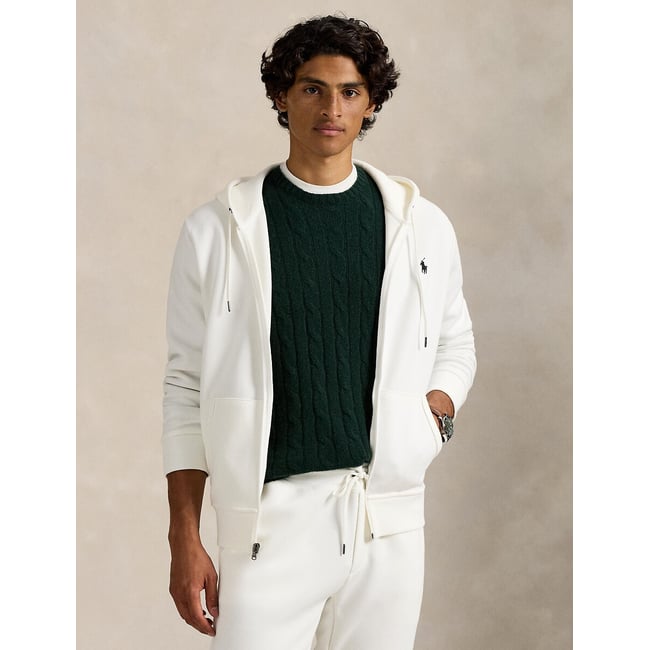 Sweat à capuche zip en Double Knit Tech - POLO RALPH LAUREN