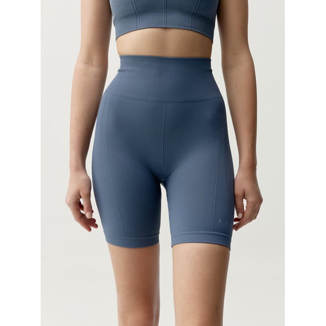Short Moulant de Sport Seamless SOMA bleu <span itemprop=