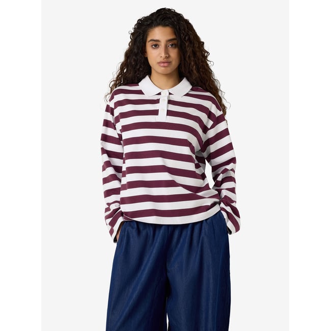 Polo À Manches Longues blanc - bright white1 <span itemprop=