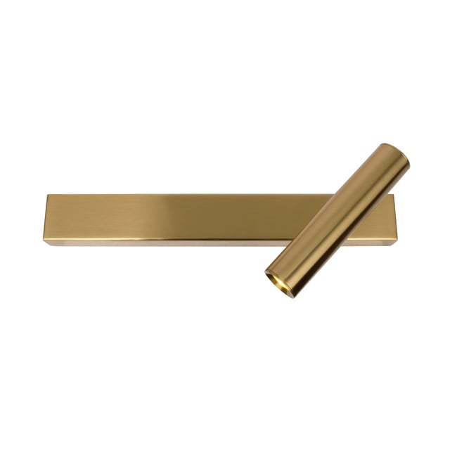 Applique LED en laiton droite - LODVI Couleur laiton <span itemprop=