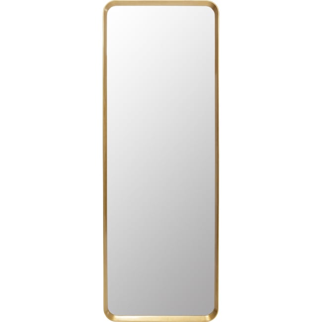 Miroir rectangle, VINCENZA Couleur or <span itemprop=