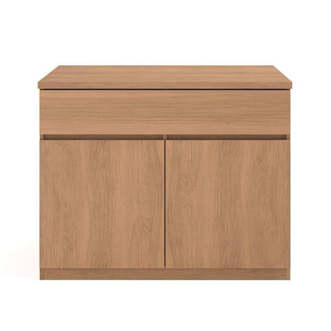 Îlot central cuisine 115cm Couleur naturel <span itemprop=