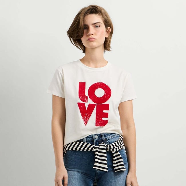 T-Shirt Avec Imprimé Graphique - PEPE JEANS