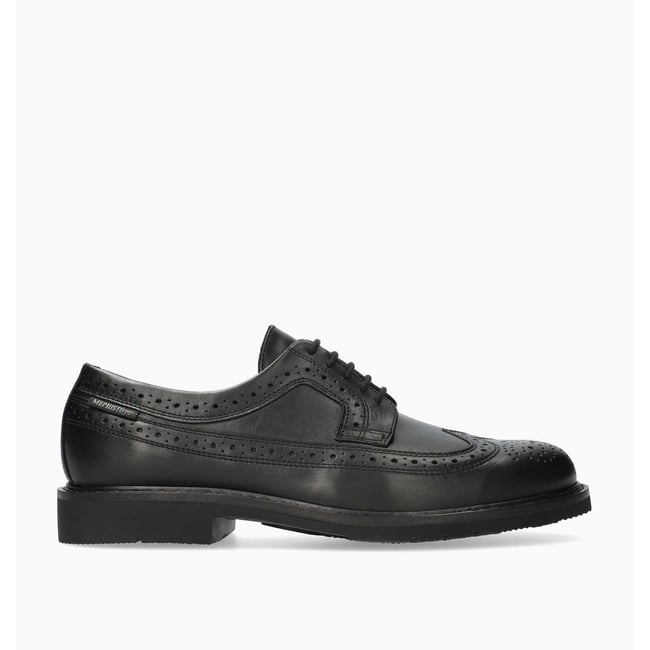 Derbies en cuir MATTHEW noir 1574 <span itemprop=