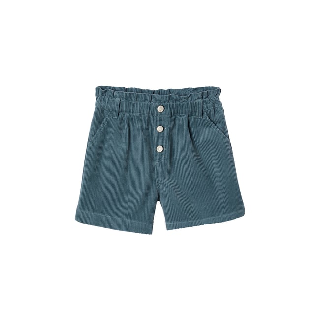 Short en velours forme paperbag - VERTBAUDET