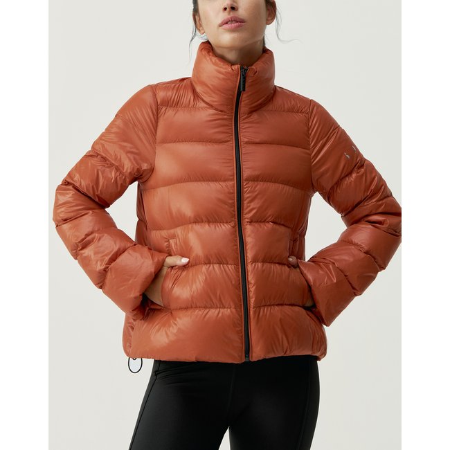 Veste de sport zippée Performance Athleisure HACK 2.0 orange sombre <span itemprop=