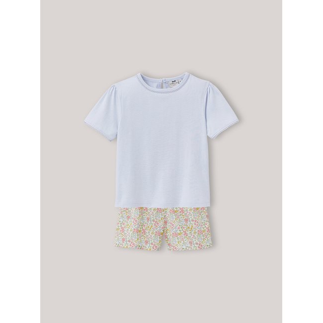 Pyjashort en tissu Liberty liberty lilibet <span itemprop=