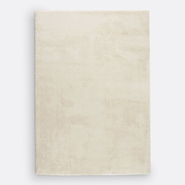 Tapis mœlleux microfibre, Cirillo Couleur blanc <span itemprop=
