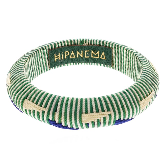 Bracelet jonc en tissu IMANIE - HIPANEMA