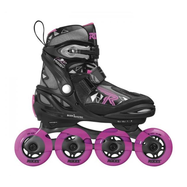 Roller JR  moody girl tif noir-roseT 36-40 - ROCES