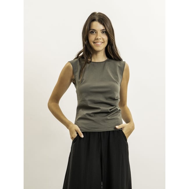 Top Sans Manches Farinie - DONA LISA