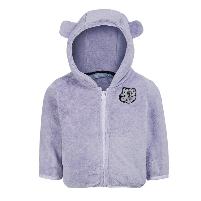 Veste polaire SHYLA THE LEOPARD lilas pâle <span itemprop=