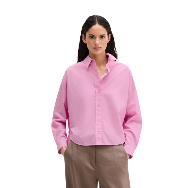 Chemisier regular en coton chambray - MARC O'POLO