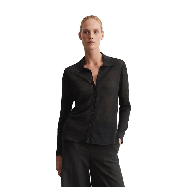 Cardigan slim en pur lin - MARC O'POLO