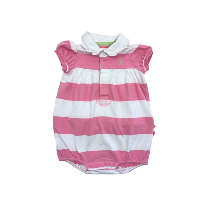 Combinaison bébé - Bon état rose <span itemprop=