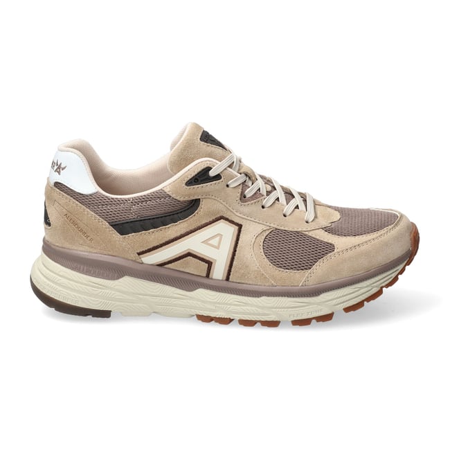 Baskets en cuir textile ALENTO 2 beige 2008 <span itemprop=