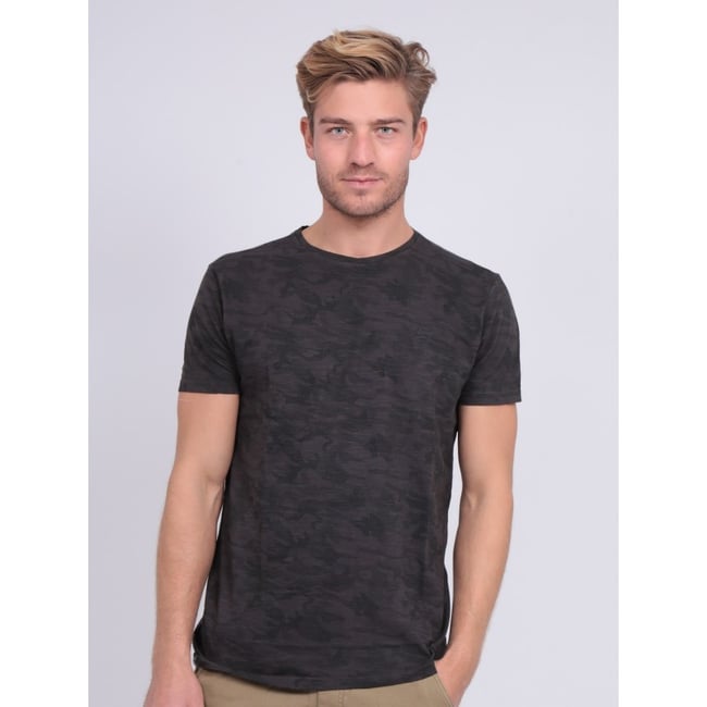 T-shirt Col Rond Pur Coton à Motifs Nendrix - RITCHIE