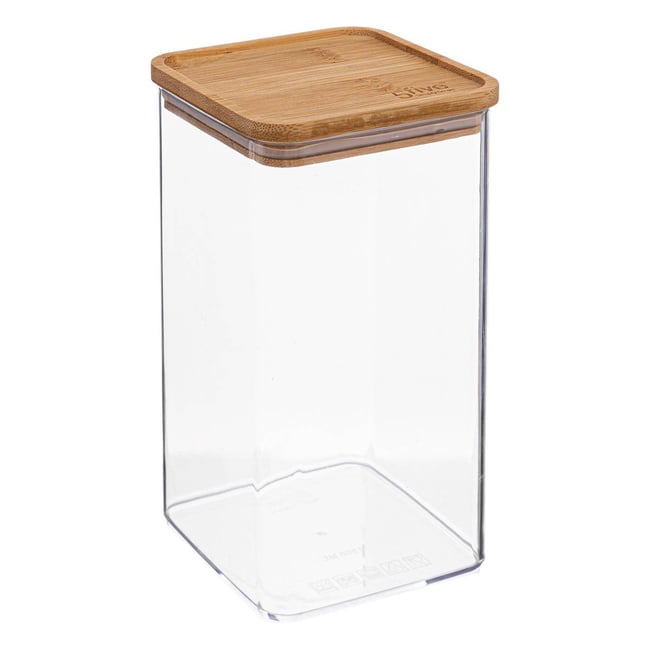 Boîte de conservation 1,5L et couvercle ESKE transparent <span itemprop=