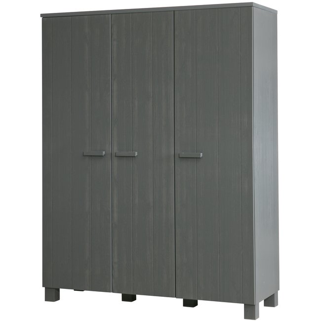 Armoire 3 portes en pin DENNIS - MADE BY WOOOD