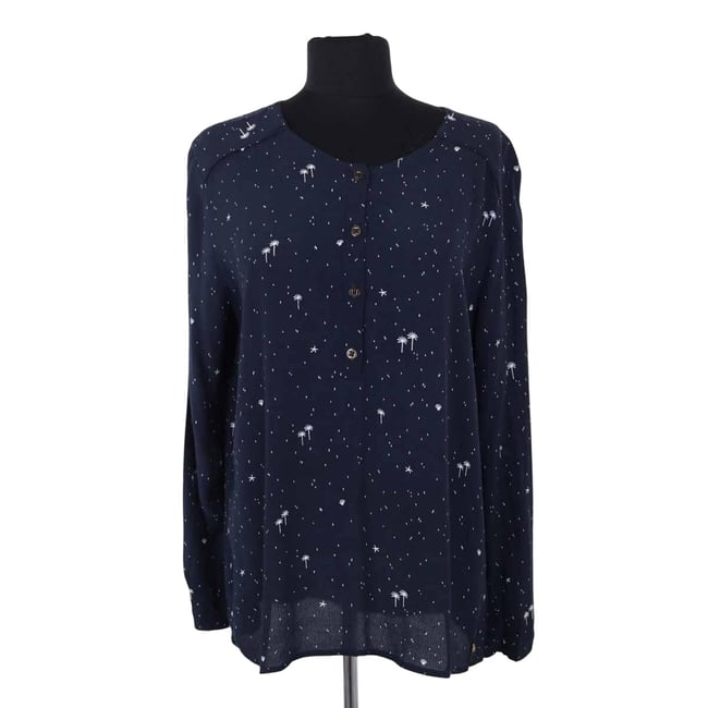 Blouse - Très Bon État marine <span itemprop=