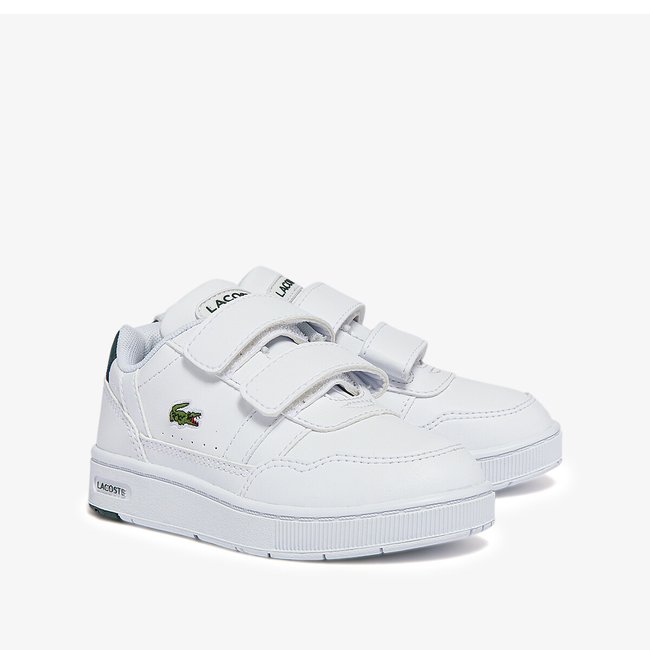 Baskets T-Clip blanc/vert <span itemprop=