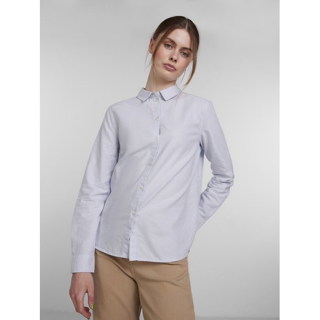 Chemise en coton, coupe droite - PIECES