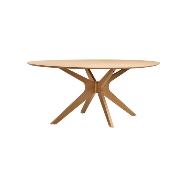 Table à manger Bois - MOORE Couleur beige clair <span itemprop=
