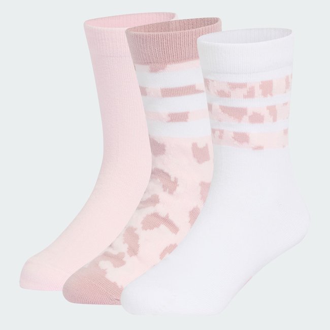 CHAUSSETTES GRAPHIQUE LEO JEUNES FILLES dual lilac / clear pink / white <span itemprop=