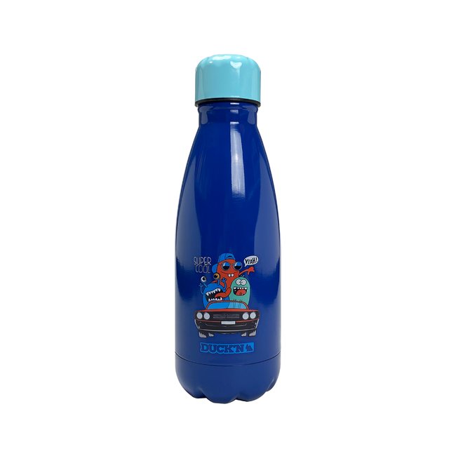 Bouteille Isotherme Car finition brillante 350ML Couleur bleu <span itemprop=