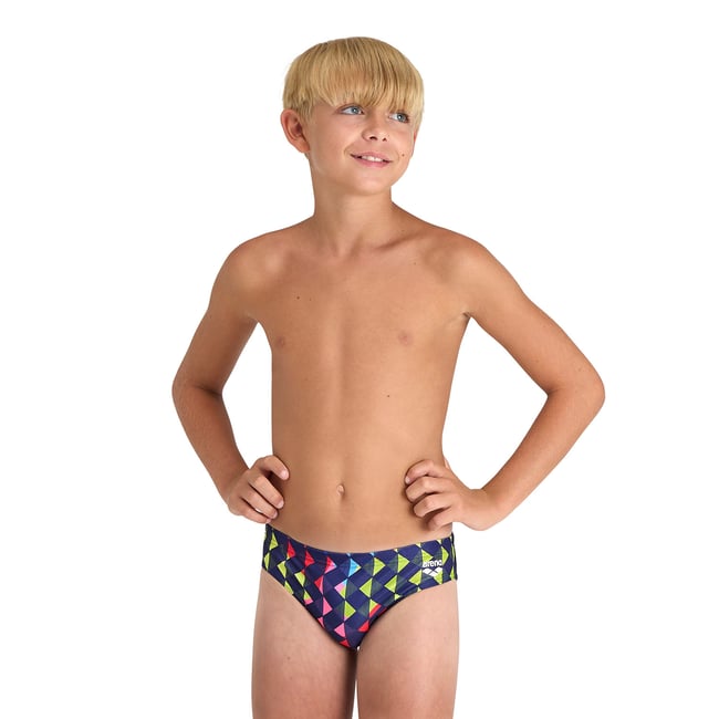 Slip de bain Performance Carnival navy-navy multi <span itemprop=