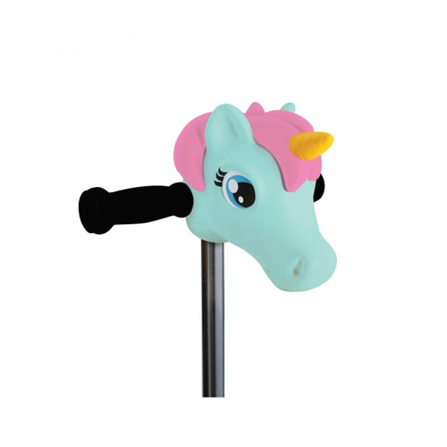 Tête de trottinette licorne mint <span itemprop=