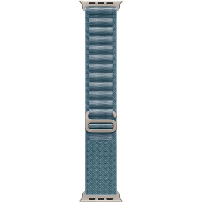 Bracelet 49 mm - Large Alpine bleu clair  naturel bleu <span itemprop=