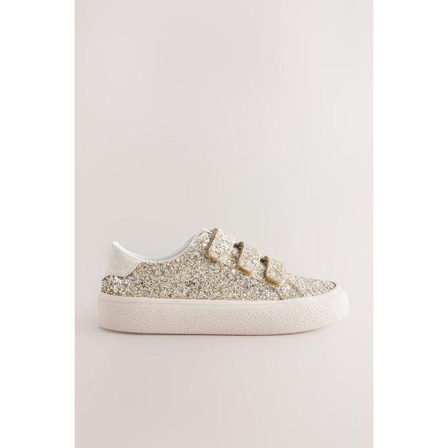 Baskets à fermeture scratch doré <span itemprop=