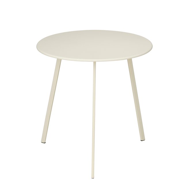 Table d’appoint Seatle Crème Couleur crème <span itemprop=