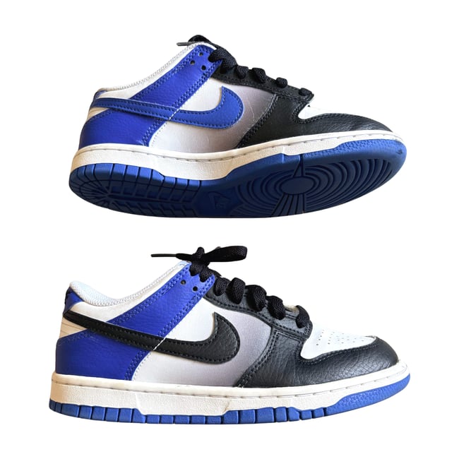 Baskets enfant - Très bon état bleu, noir <span itemprop=