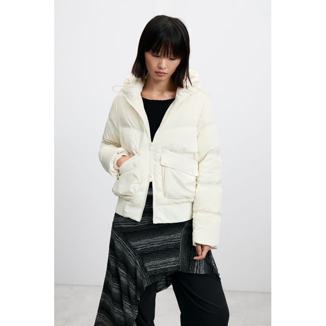 manteau matelassé en plumes - DESIGUAL