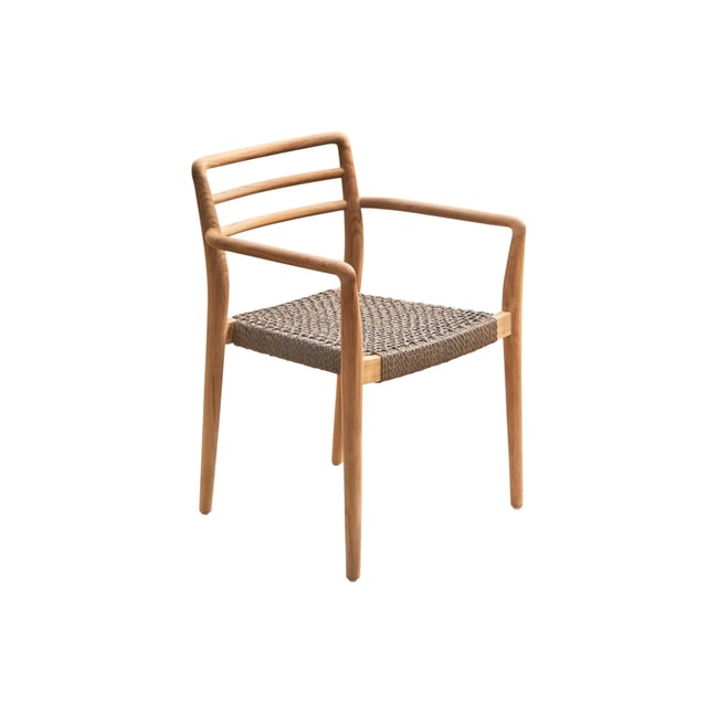 Fauteuil de jardin, LILY naturel <span itemprop=