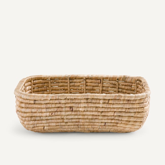 Rectangle Reed Baskets Kunda rectangular woven reed basket natural Am.Pm | La Redoute
