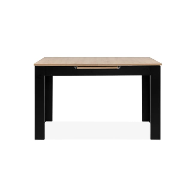 Table extensible moderne 4 à 6 places ALVA Couleur noir <span itemprop=