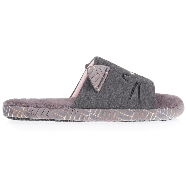Chaussons Enfant Extra-légers Isotoner - Semelle Antidérapante à Picots, Motif Monstre (taille 33/34)