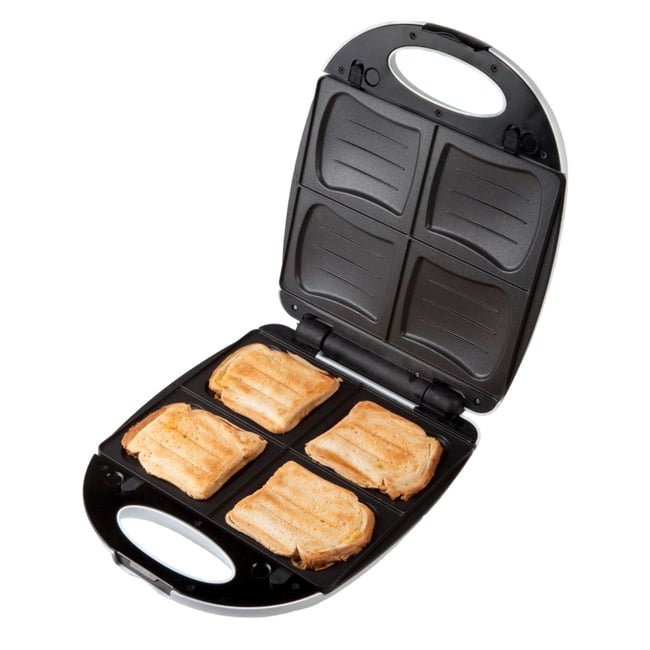 Gaufrier, croque monsieur DO9046C CROQUE FAMILLE blanc <span itemprop=