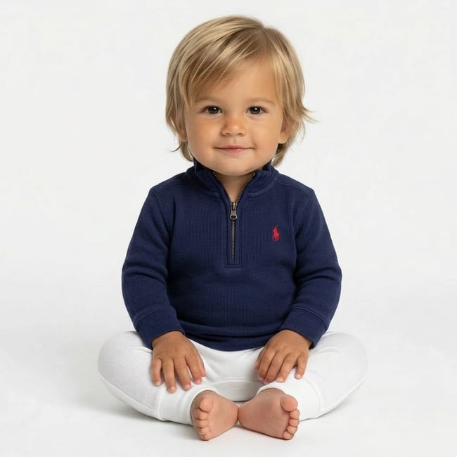 Pull bébé - Très bon état bleu <span itemprop=