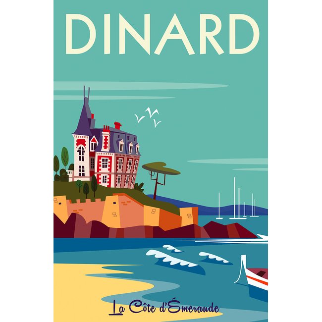 Tableau voyage à dinard - HEXOA