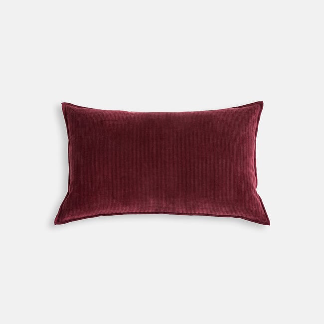 Housse de coussin rectangulaire, en velours ciselé, MILO - LA REDOUTE INTERIEURS