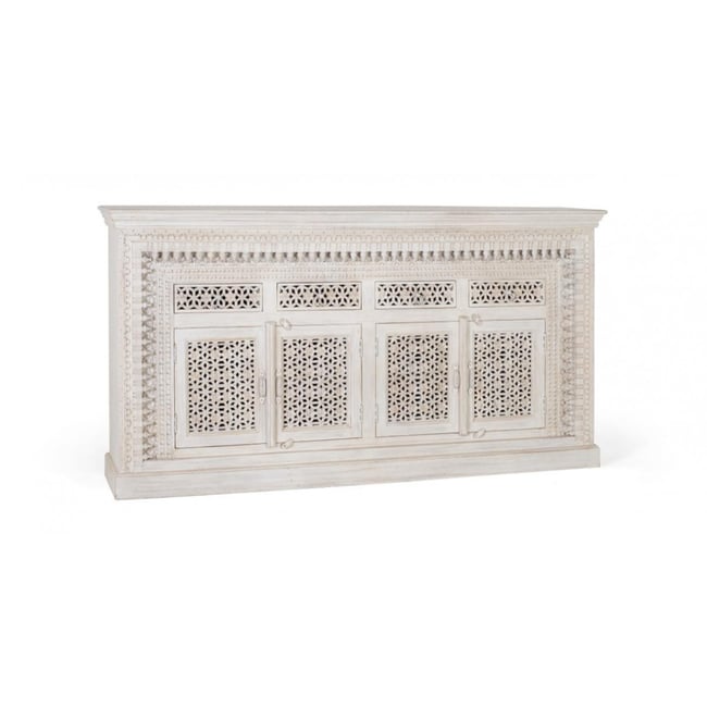 Bahut - OLÉNIE Couleur blanc <span itemprop=
