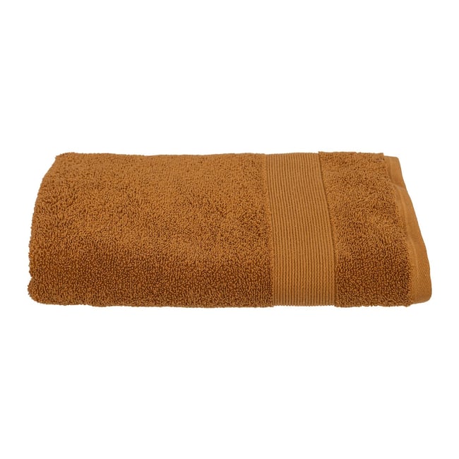 Serviette ou drap de douche 70 x 130 cm Couleur moderne bleu egeen cannelle <span itemprop=