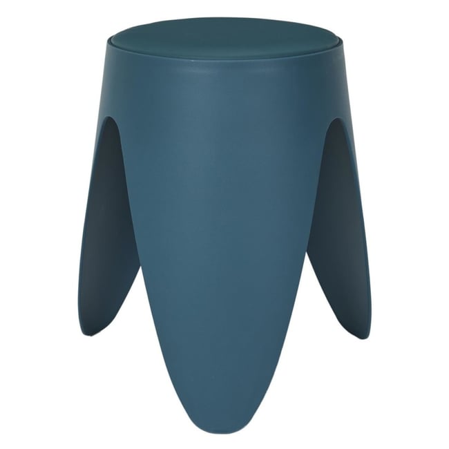Tabouret Eve Bleu Canard Couleur v002232 <span itemprop=