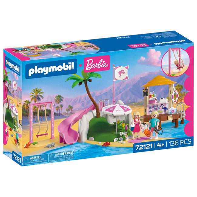 Café de plage Malibu multicolore <span itemprop=