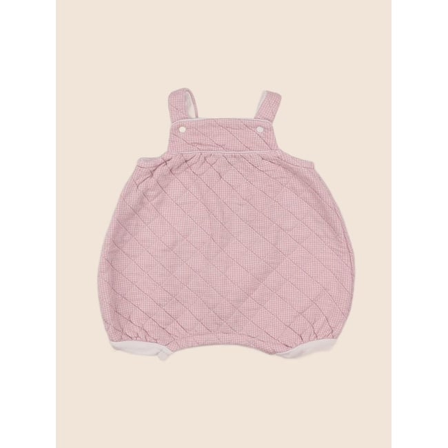 Salopette - Etat satisfaisant rose <span itemprop=