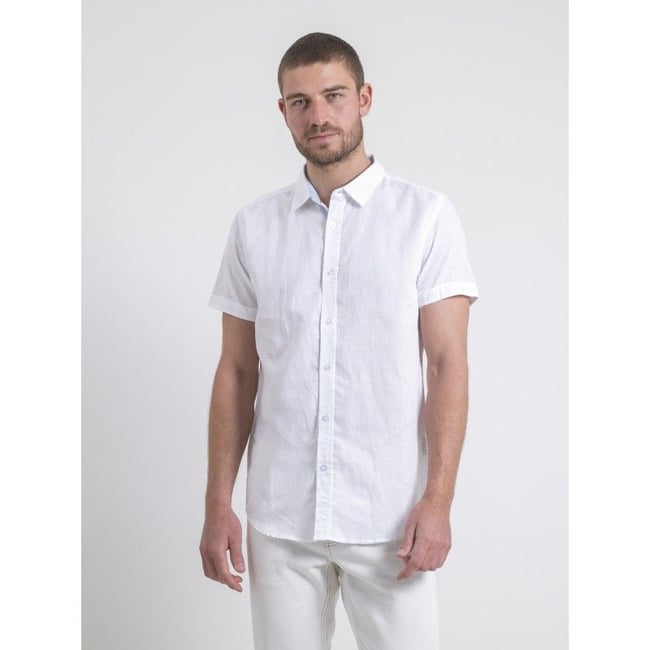Lot De Petites Chemises Homme Manches Courtes - Marques Diverses (George, Old Navy...) - Taille S - Occasion TB